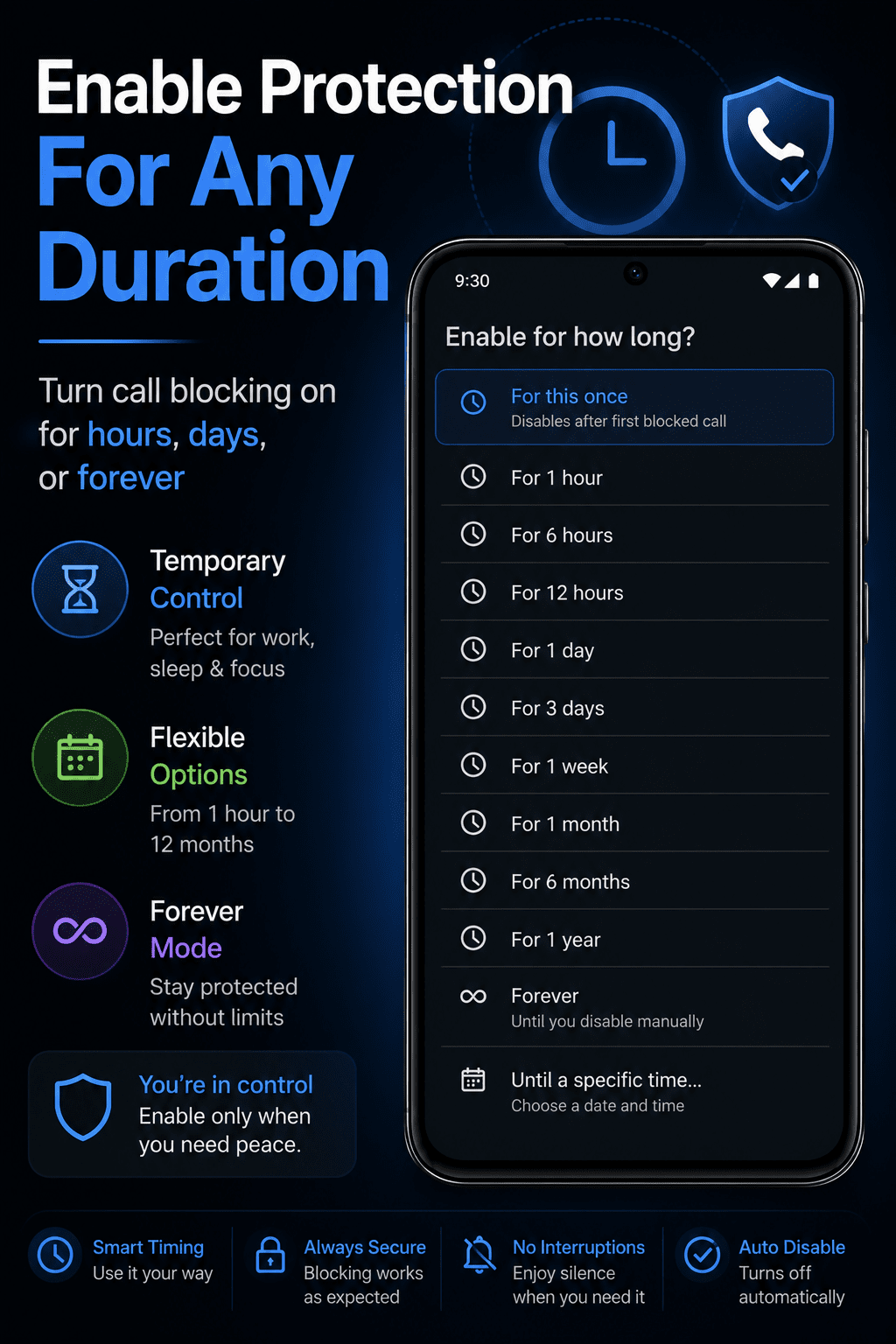 CallBlocker Pro call log